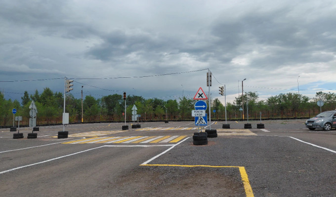 Сдача экзамена в СПЕЦЦОНе г. Караганда.  Инструктор по вождению автома