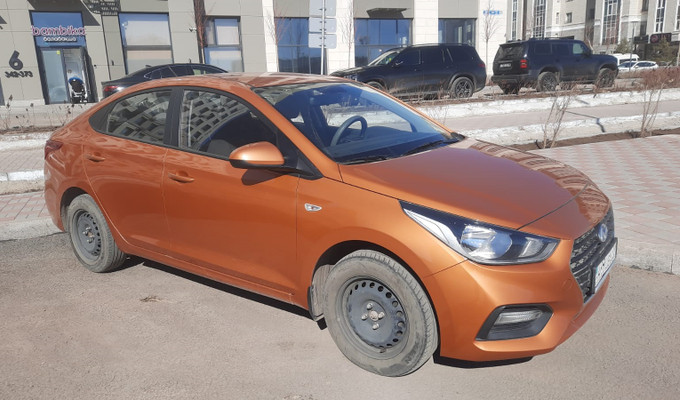 Hyundai Accent 2019 года