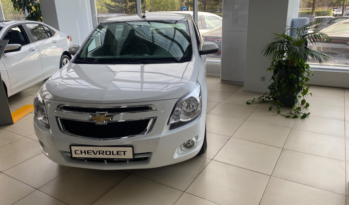 Chevrolet Cobalt 2026 года