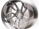  BMW R19 5x120 10-12J ET -10 / -15 ЦО 72,6 Center Gray + Polish lip