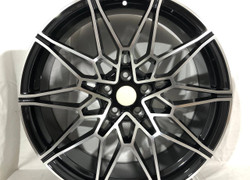 Разноширокие R20 5x120 72,6 Black Machined Face