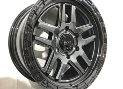 R17 8J ET25 6x139,7 106,1 LIQUID METAL / GLOSS BLACK BEADLOCK