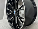  BMW R20  5x120  ЦО 72,6 gloss black machine lip milling window