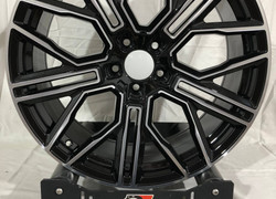 Разноширокие Lumma R20 5x112 66,6 BLACK MACHINE FACE