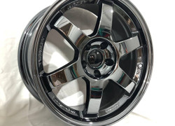 TE37 8244 R18 8,5J ET22 5x114,3 ЦО 73.1 Black Chrome