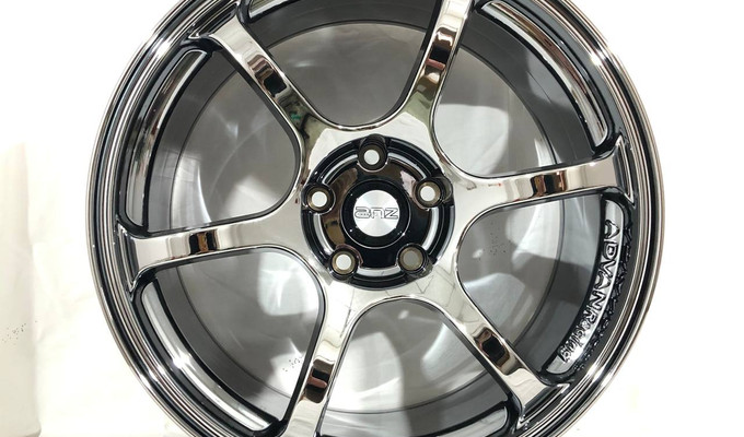 Advan R18 9,5J ET22 5x114,3 73,1 Black Chrome