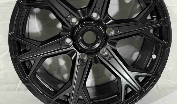  R17 9J 110,1 ET0 6x139,7 MATT BLACK