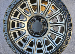  R17 9J 6x139,7 ET0 ЦО110 Matt Grey + Black lip