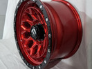  R17 9J 6x139,7 ET0 ЦО110 RED + black lip polish