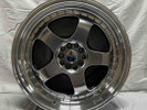 0257 R18 8J 5x100 / 5x112 ET42 66,5 Glossy Black + Powder Coating