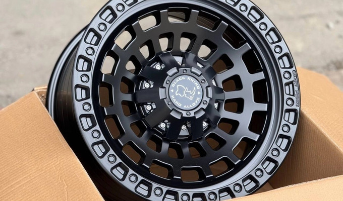  R17 8,5J ET-12 6x139,7 110 Matt Black