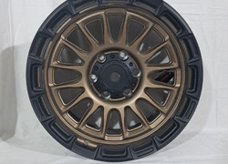   R17 8,5J ET0 110.1 6x139,7 SAND BRONZE+MATTE BLACK MACHINED LIP