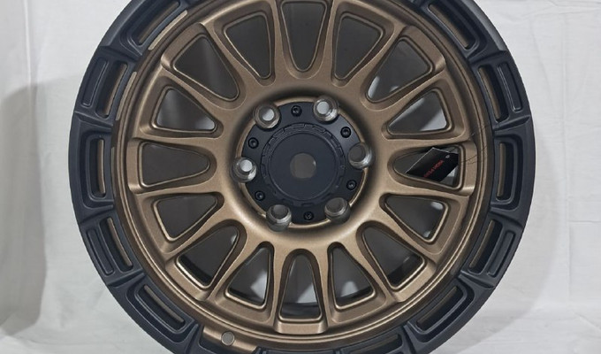   R17 8,5J ET0 110.1 6x139,7 SAND BRONZE+MATTE BLACK MACHINED LIP
