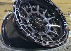  R17 9J 6x139,7 ET0 ЦО110 BLACK + black СOATING