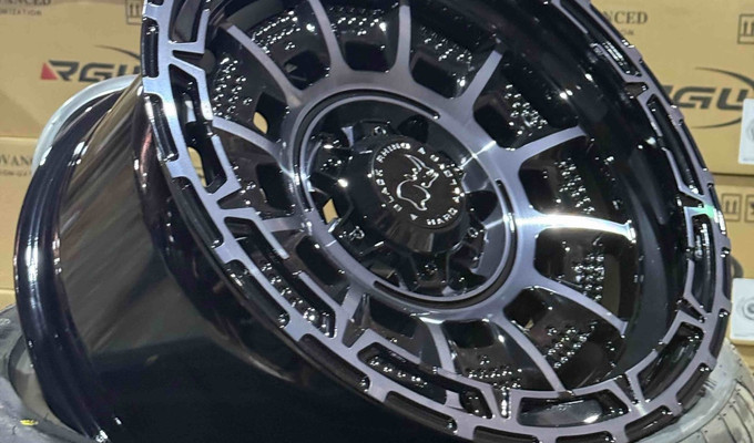 R17 9J 6x139,7 ET0 ЦО110 BLACK + black СOATING