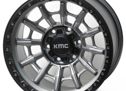 R17 9J 6x139,7 ET0 ЦО110 Matt grey + black lip