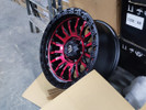  R17 8,5J ET0 110 6x139,7 MATTE BLACK MACHINED FACE+RF