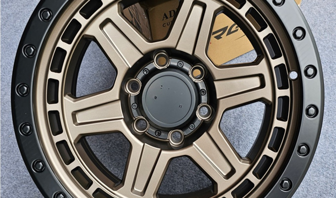  R17 9J 6x139,7 ET0 ЦО110 Matt Broze + black lip