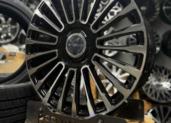 R20 8,5J 5x114,3 ET45 67,1 BLACK FULL MACHINE