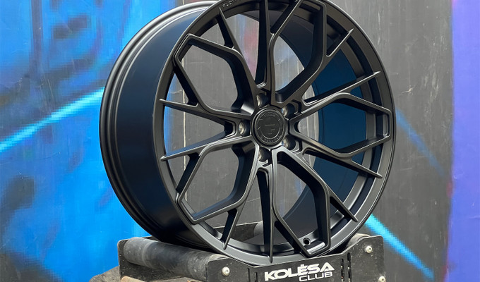Sakura R20 8,5J ET30 5X112 66.6 SATIN BLACK