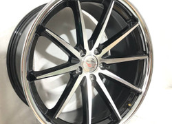FA613F R20 9J ET32 / 5x114,3 () 73,1 PIANO BLACK DIAMOND-CUT MACHIN
