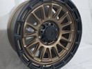   R17 8,5J ET0 110.1 6x139,7 SAND BRONZE+MATTE BLACK MACHINED LIP