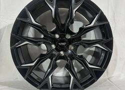 OFF ROAD  Fuel FLAME BLACKOUT R20 9J 5X112 ET40 66,6 Glossy Black / Mi