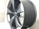 Audi Rotor R20 9J ET30 5X112 66,45 SATIN GUNMETAL MACHINED FACE