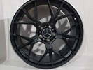 Разноширокие  R20 5x112 ЦО66.6 Matt Black Machined Lip