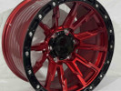  R17 9J 110,1 ET0 6x139,7 CANDY RED+GLOSS BLACK LIP