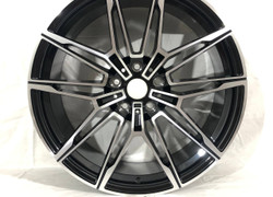 Разноширокие  R20   5X120 72,6 Black full machined face