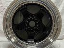 0257 R18 8J 5x100 / 5x112 ET42 66,5 Glossy Black + Powder Coating