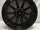 0257 R18 8J 5x100 / 5x112 ET42 66,5 Glossy Black + Powder Coating