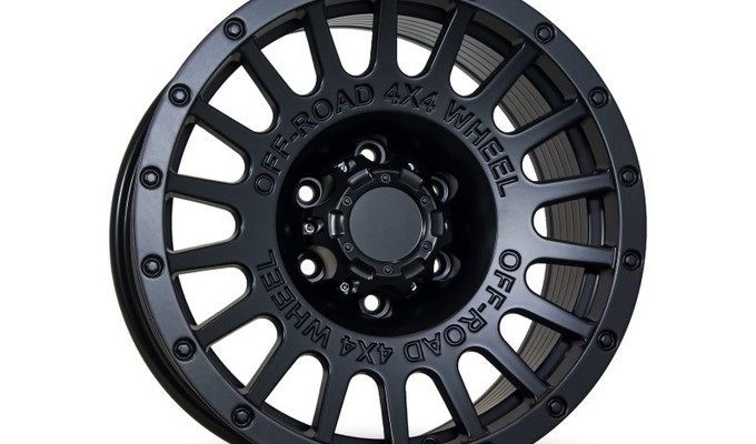  R17 8,5J ET0 6x130 / 6x135 87,1 Matt Black