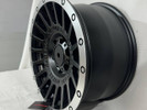  R17 8,5J ET0 110 6x139,7 MATTE BLACK MACHINED LIP