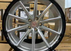 FA613F R20 9J ET32 ( / 5x114,3 ) 73.1 BRUSHED SILVER FACE+PIANO BL