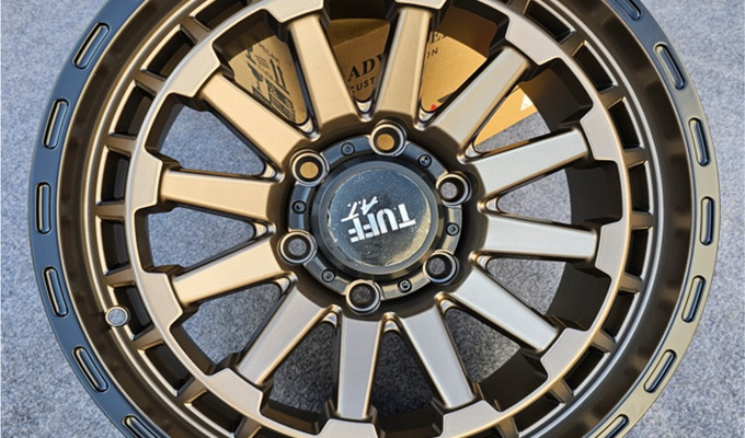  R17 9J 6x139,7 ET0 ЦО110 Matt Bronze + Black Lip