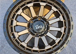 R17 9J 6x139,7 ET0 ЦО110 Matt Bronze + Black Lip