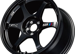 R17 8,5J ET40 5x114,3 73.1 SATIN BLACK DIE CUT SSR/TYPE C STICKERS