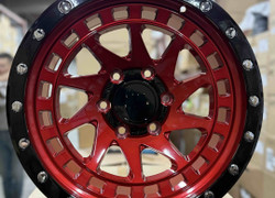 R17 9J 6x139,7 ET0 ЦО 110 Red face black lip