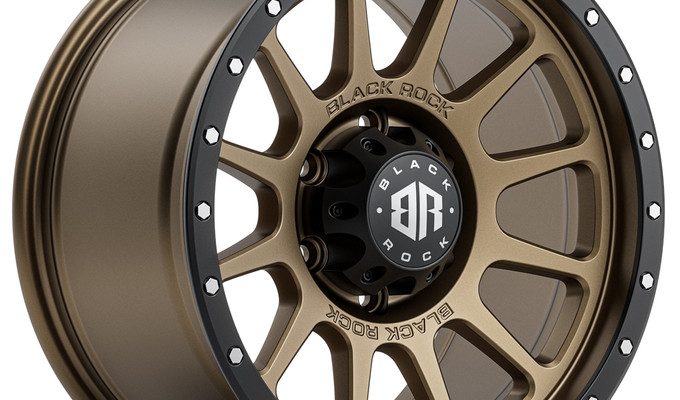  R17 9J 6x139,7 ET0 ЦО106.41 FLAT BLACK MACHINED BRONZE