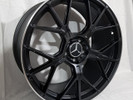 Разноширокие  R20 5x112 ЦО66.6 Matt Black Machined Lip