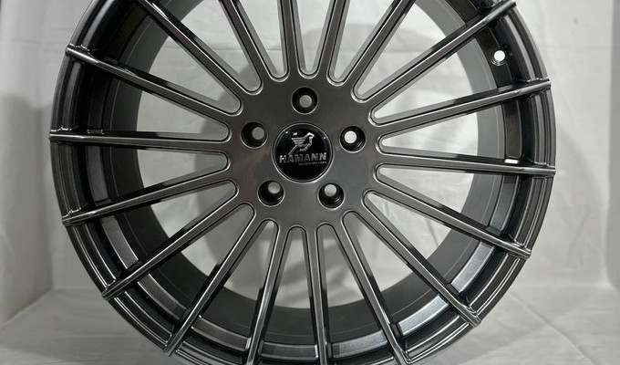  Разноширокие  HAMANN R20  5X120  72.6 HYPER BLACK