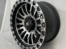  R17 8,5J ET0 110 6x139,7 MATTE BLACK MACHINED FACE