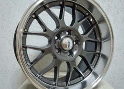 R18 8J 5x114,3 ET38 73,1 Hyper Black Polish Lip