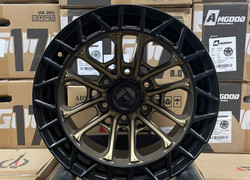 R17 9J 6x139,7 ET0 ЦО110 Sand Bronze + black lip