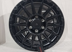 R17 8,5J ET0 110.1 6x139,7 MATTE BLACK