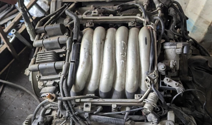 Двигатель Audi / VW 2.8 V6 30V (ACK / AMX) Привозной из Японии 🇯🇵