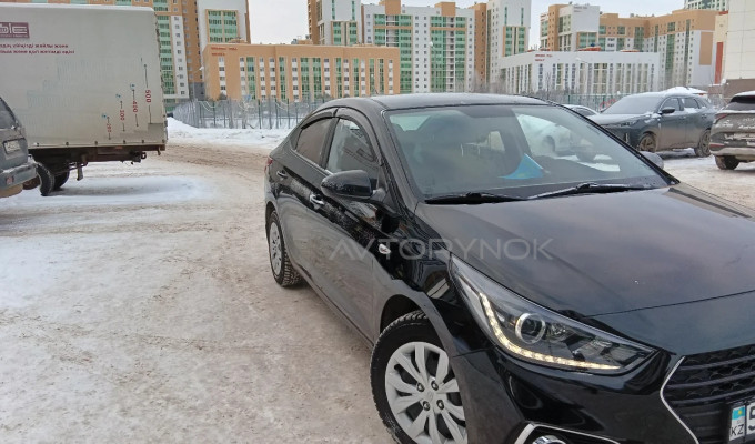 Hyundai Accent 2018 года