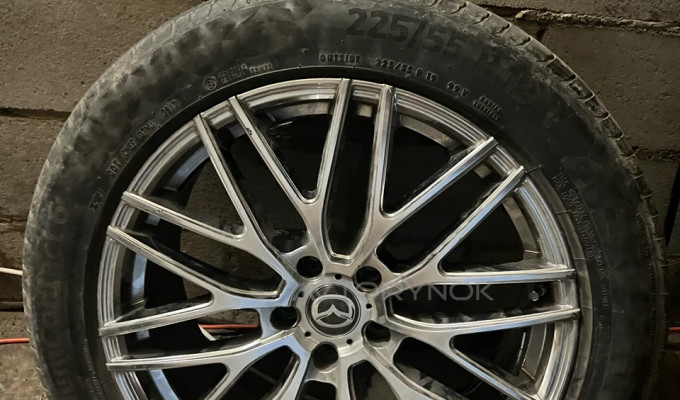 Диски и шины 225/55 continental
